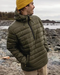 Passenger Insulated|Men's Outlet>Crest Recycled Insulated Jacket Khaki