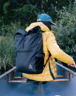 Floris van Bommel Surf Accessories|Surf Accessories>Crossing Roll Top Backpack Charcoal/ Black