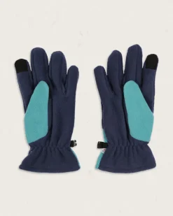 Passenger Accessories|Gloves>Daytrip Recycled Polar Fleece Touch Screen Gloves Blue Coral