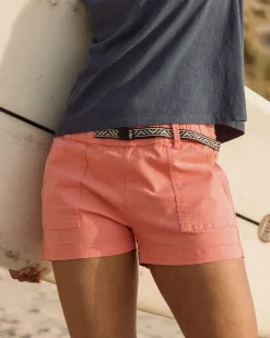 Passenger Shorts|Women's Outlet>Del Sur Organic Cotton Short Shell Pink