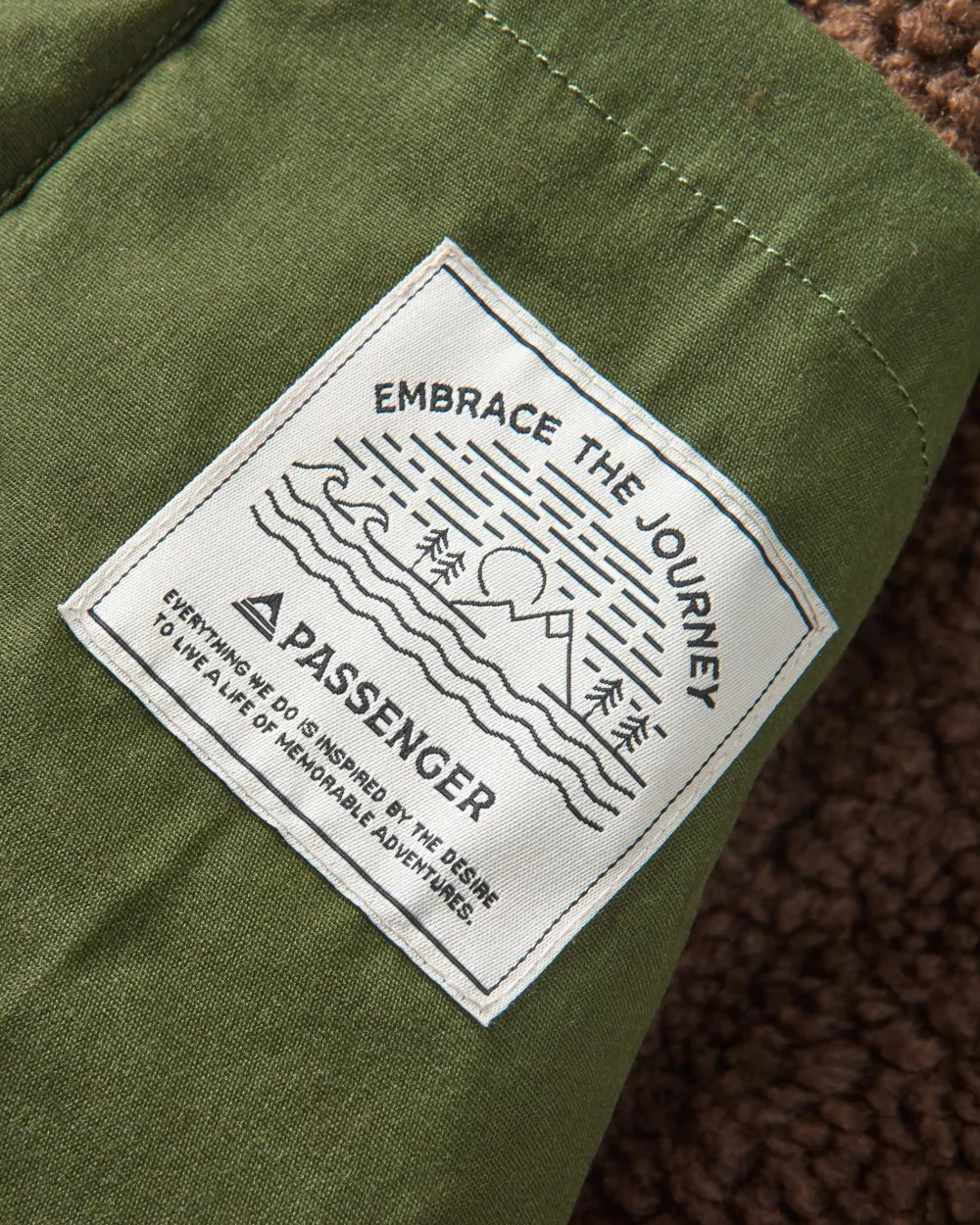 Passenger Best Sellers>Discover Recycled Sherpa Lined Jacket Fir Tree