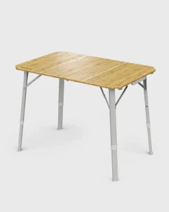 Floris van Bommel Shelters & Furniture>Dometic Compact Camp Table Bamboo Effect Sandy Brown
