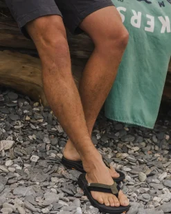 Floris van Bommel Flip Flops & Sandals|Flip Flops & Sandals>Downriver Flip Flop Khaki