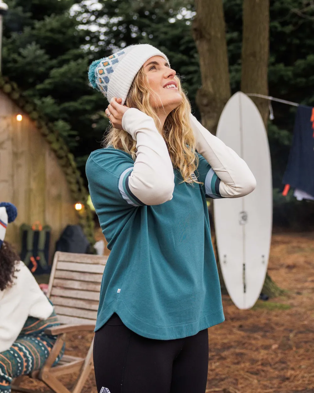 Passenger Tops & T-Shirts|Women's Outlet>Dream Organic Cotton Oversized LS T-Shirt Mediterranean