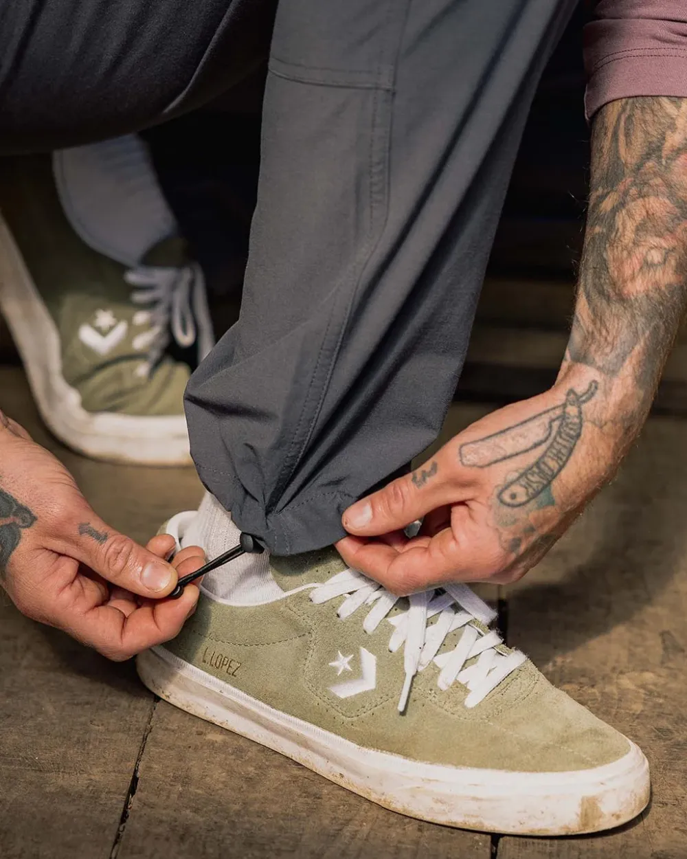 Floris van Bommel Pants|Activewear>Drift Pants Charcoal