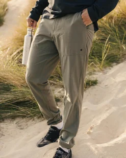 Floris van Bommel Pants|Activewear>Drift Pants Dusty Olive