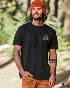 Passenger T-Shirts & Tank Tops|Men's Outlet>Dumont Organic Relaxed Fit T-Shirt Black