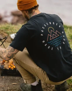 Passenger T-Shirts & Tank Tops|Best Sellers>Escapism Recycled Cotton T-Shirt Black