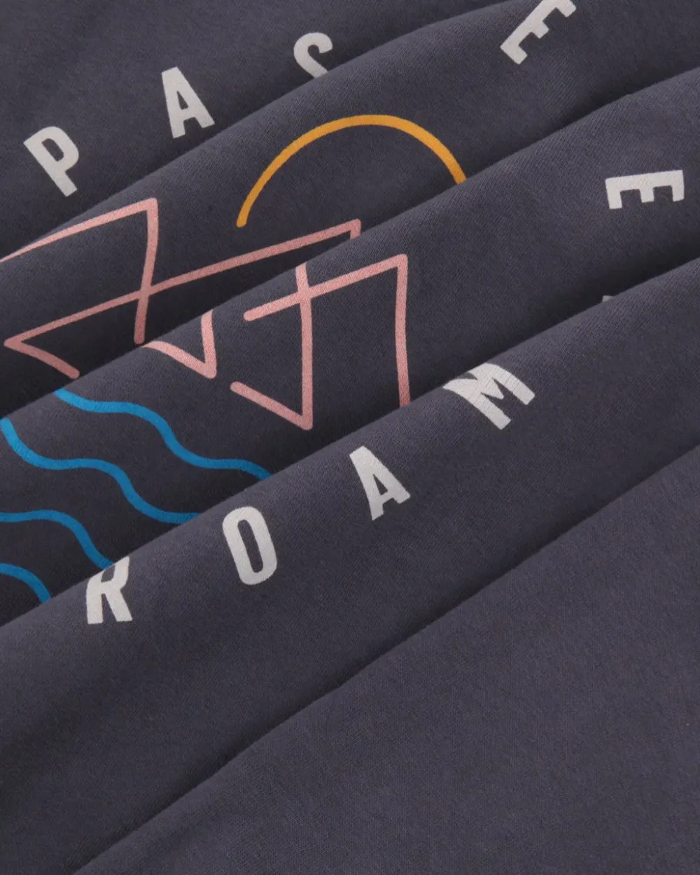 Passenger Hoodies & Sweatshirts|Best Sellers>Escapism Recycled Cotton Hoodie Faded Black