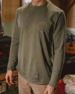Passenger T-Shirts & Tank Tops|Best Sellers>Escapism Recycled LS T-Shirt Dusty Olive