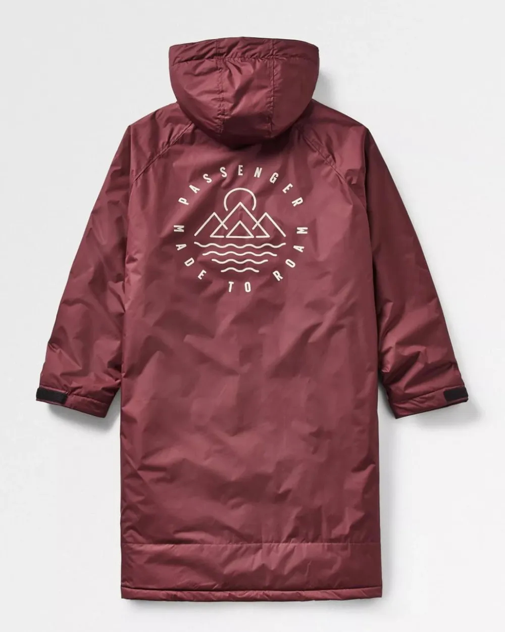 Floris van Bommel Changing Robes & Ponchos|Changing Robes & Surf Ponchos>Escapism Recycled Sherpa Lined Changing Robe Windsor Wine