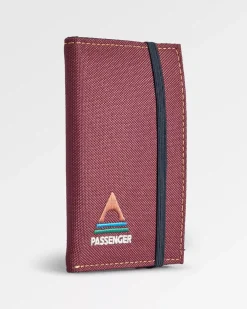 Floris van Bommel Accessories|Backpacks & Bags>Essentials 2.0 Recycled Wallet Burgundy