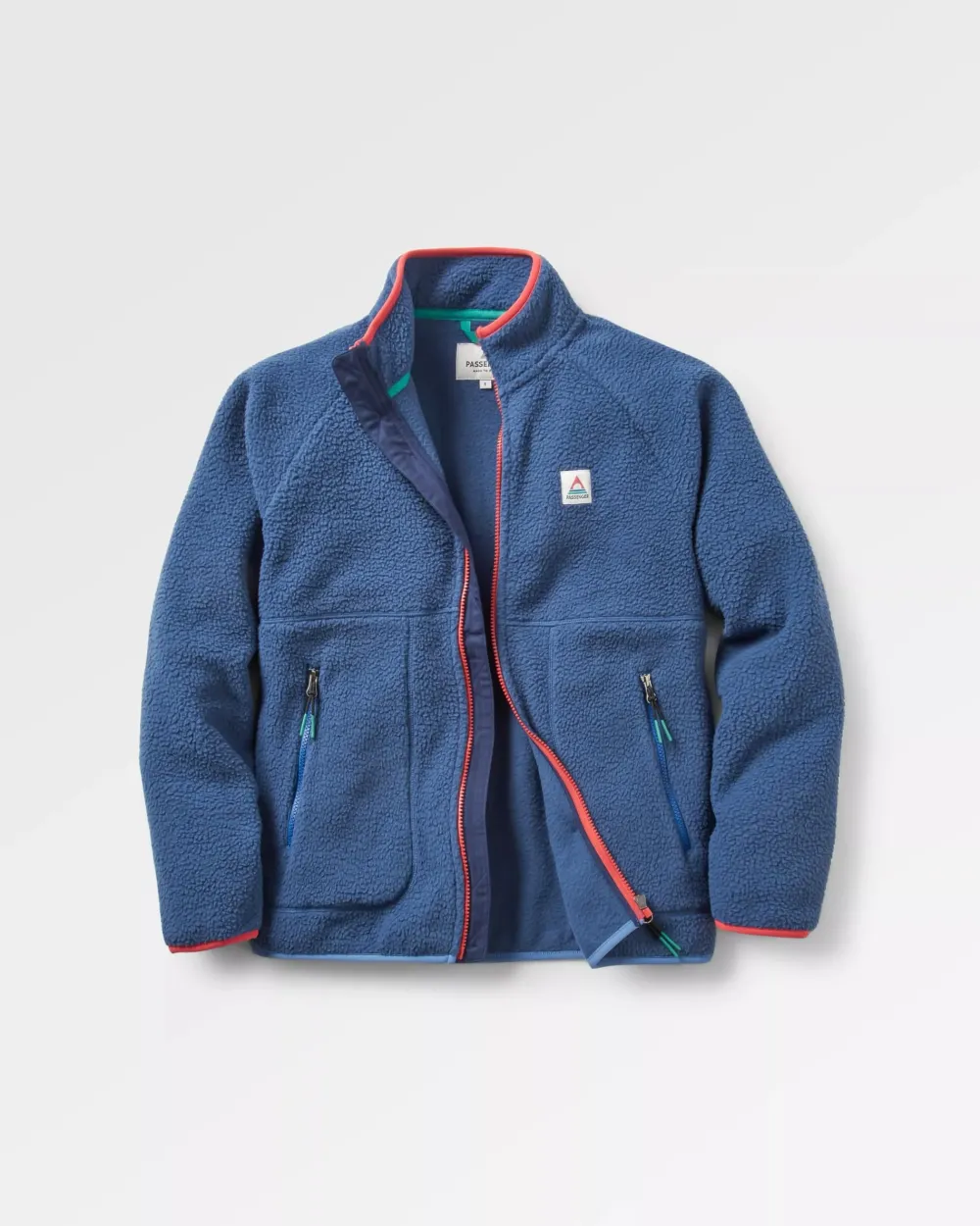 Passenger Fleece|Fleece>Fairbanks 2.0 Full Zip Recycled Sherpa Fleece Dark Denim