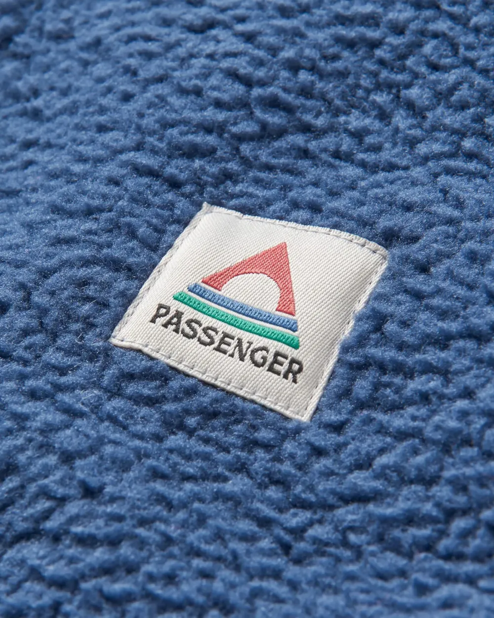 Passenger Fleece|Fleece>Fairbanks 2.0 Full Zip Recycled Sherpa Fleece Dark Denim