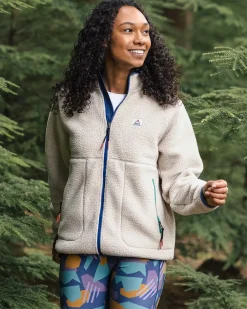 Passenger Fleece|Fleece>Fairbanks 2.0 Full Zip Recycled Sherpa Fleece Oatmeal
