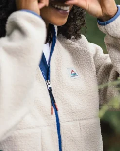 Passenger Fleece|Fleece>Fairbanks 2.0 Full Zip Recycled Sherpa Fleece Oatmeal