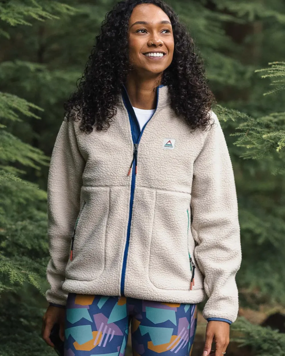 Passenger Fleece|Fleece>Fairbanks 2.0 Full Zip Recycled Sherpa Fleece Oatmeal