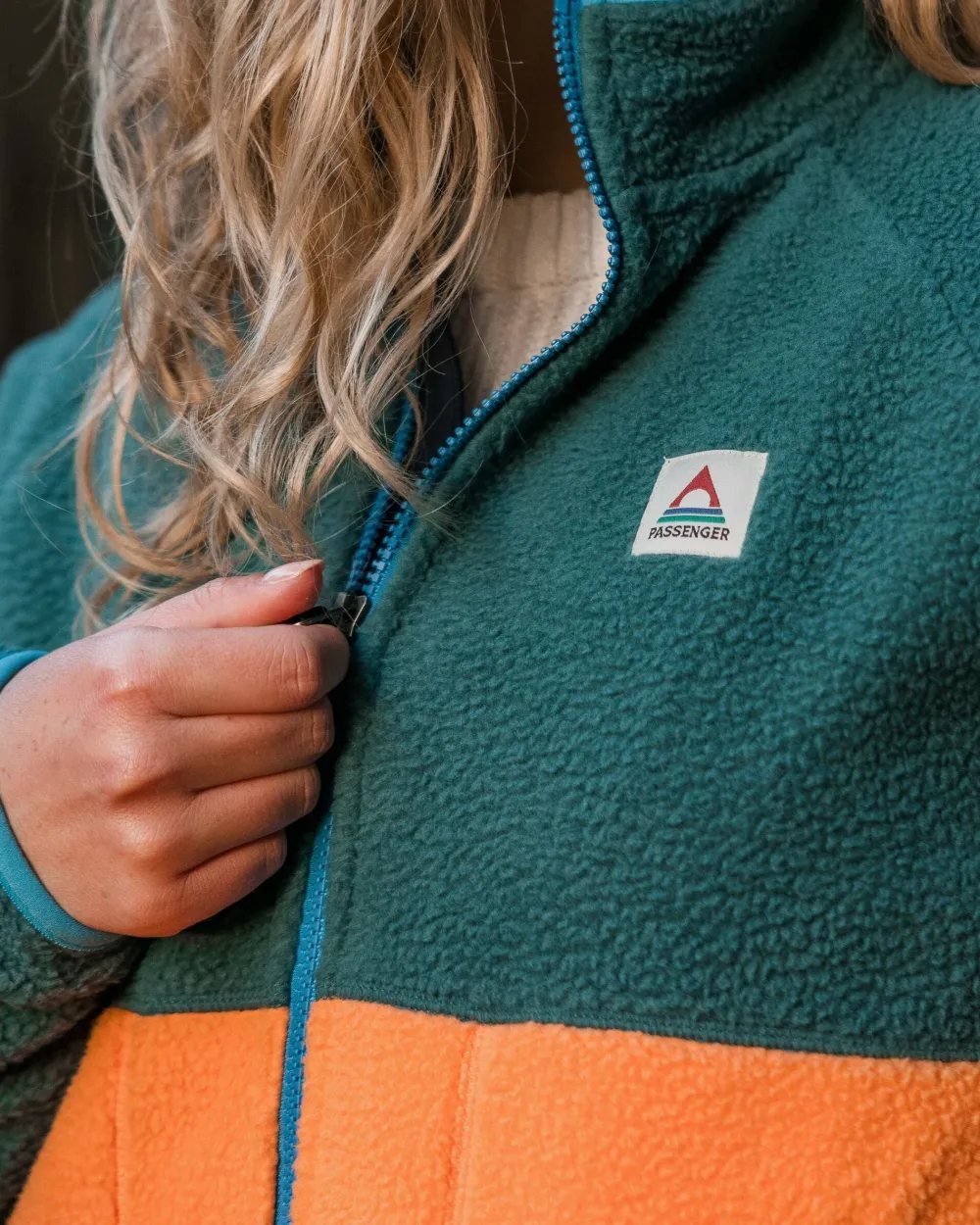 Passenger Fleece|Fleece>Fairbanks 2.0 Full Zip Recycled Sherpa Fleece Apricot