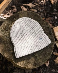 Floris van Bommel Beanies|Beanies>Fisherman 2.0 Recycled Cotton Beanie Vintage White