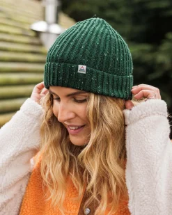 Floris van Bommel Beanies|Beanies>Fisherman 2.0 Recycled Cotton Beanie Fir Tree
