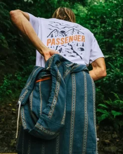 Passenger T-Shirts & Tank Tops|Men's Outlet>Fjord Recycled Cotton T-Shirt White