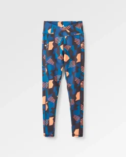 Passenger Dungarees & Pants|Leggings>Fresh Air 2.0 Recycled Leggings Apricot Camo