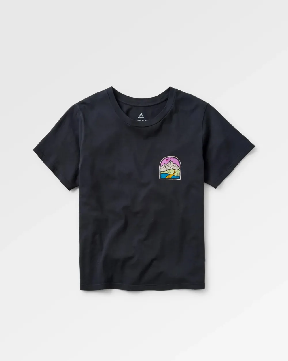 Passenger Tops & T-Shirts>Friday Collective Recycled Cotton T-Shirt Black