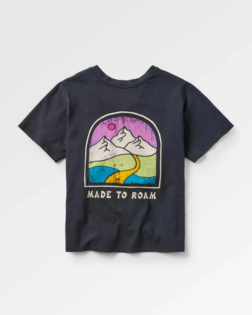 Passenger Tops & T-Shirts>Friday Collective Recycled Cotton T-Shirt Black