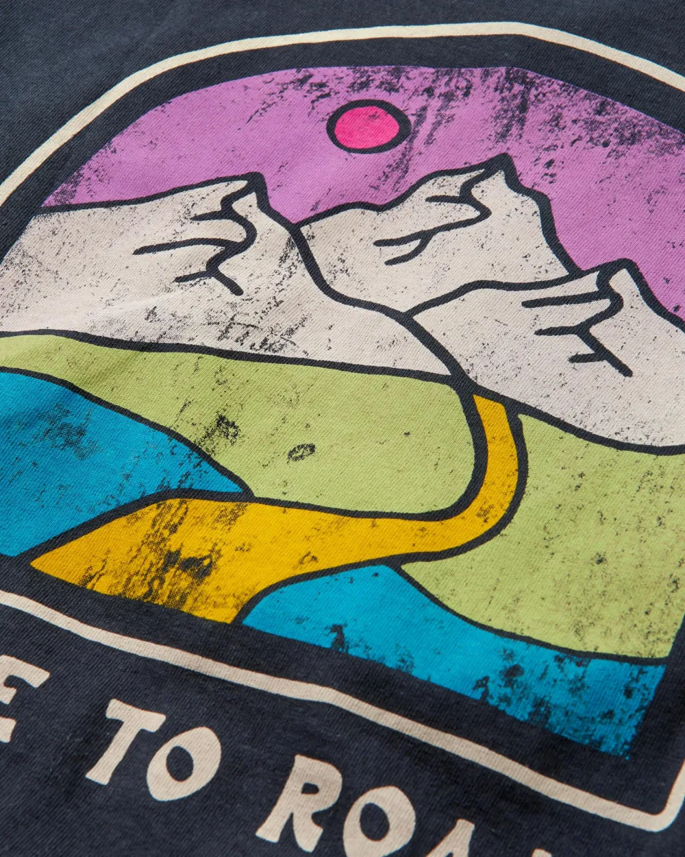 Passenger Tops & T-Shirts>Friday Collective Recycled Cotton T-Shirt Black