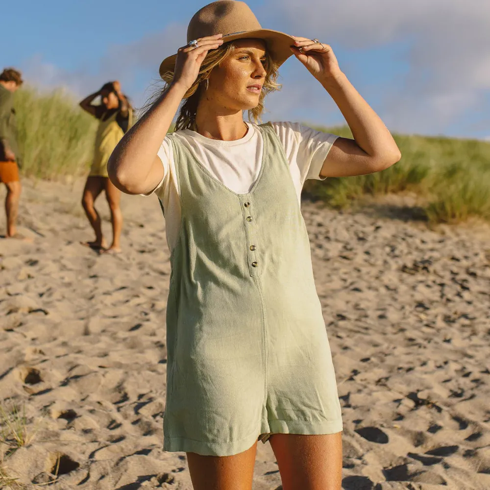 Passenger Shorts|Jumpsuits & Playsuits>Fun Days Playsuit Sage