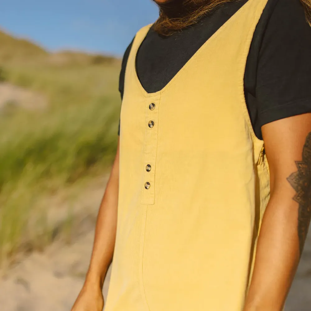 Passenger Shorts|Jumpsuits & Playsuits>Fun Days Recycled Cord Playsuit Jojoba