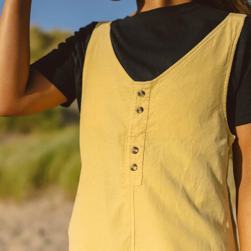 Passenger Shorts|Jumpsuits & Playsuits>Fun Days Recycled Cord Playsuit Jojoba