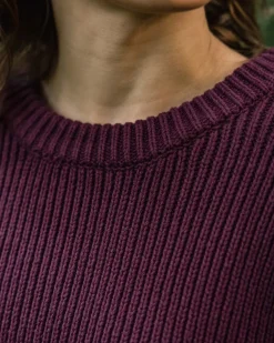 Passenger Knitwear|Women's Outlet>Gondwana Classic Knitted Jumper Wine