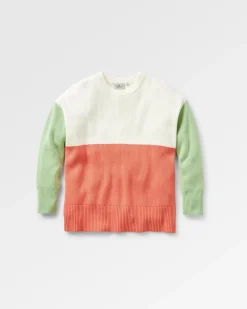 Passenger Knitwear|Winter Road Trip Essentials>Gondwana Organic Oversized Knitted Jumper Shell Pink