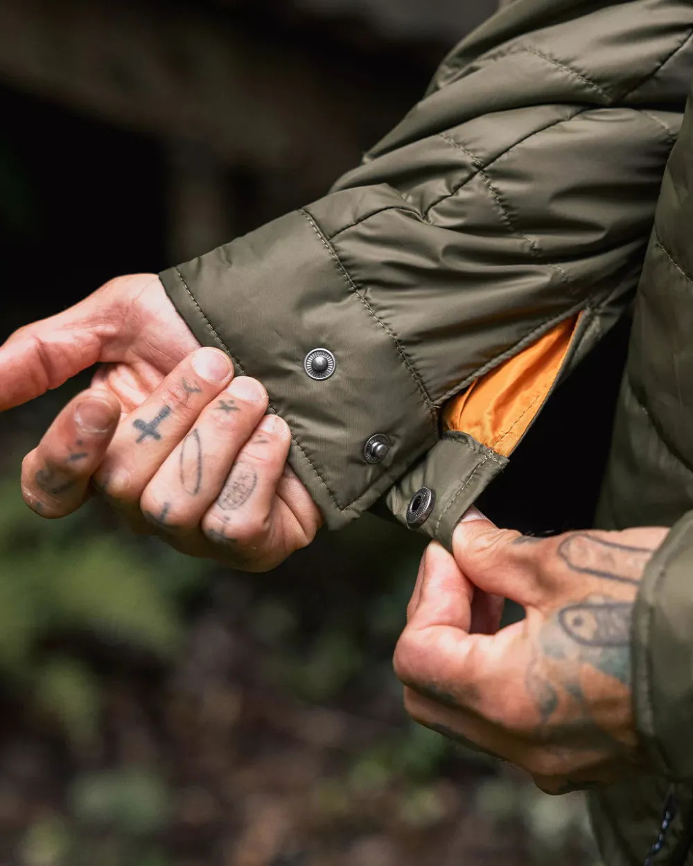 Passenger Shirts|Overshirts>Grain Recycled Insulated Overshirt Khaki