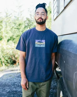 Floris van Bommel T-Shirts & Tank Tops|Men's Outlet>Grounded Organic Relaxed Fit T-Shirt Charcoal