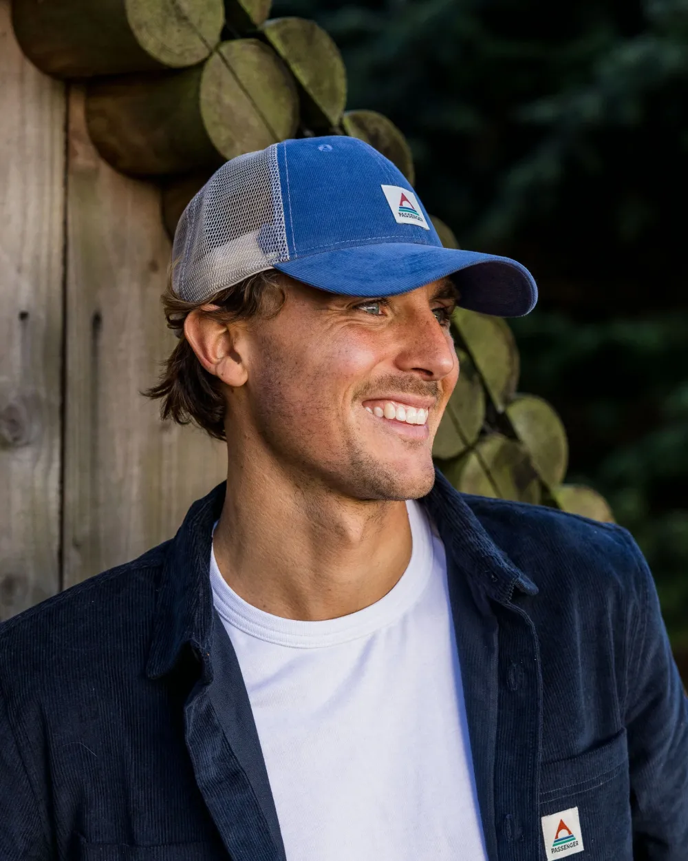 Floris van Bommel Accessories|Caps & Hats>Harbour Cord Snapback Cap Washed Blue