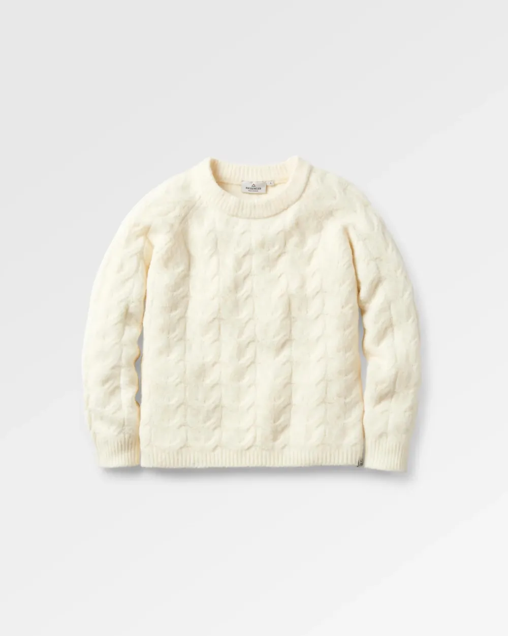 Passenger Knitwear>Harvest Recycled Knitted Jumper Marshmallow