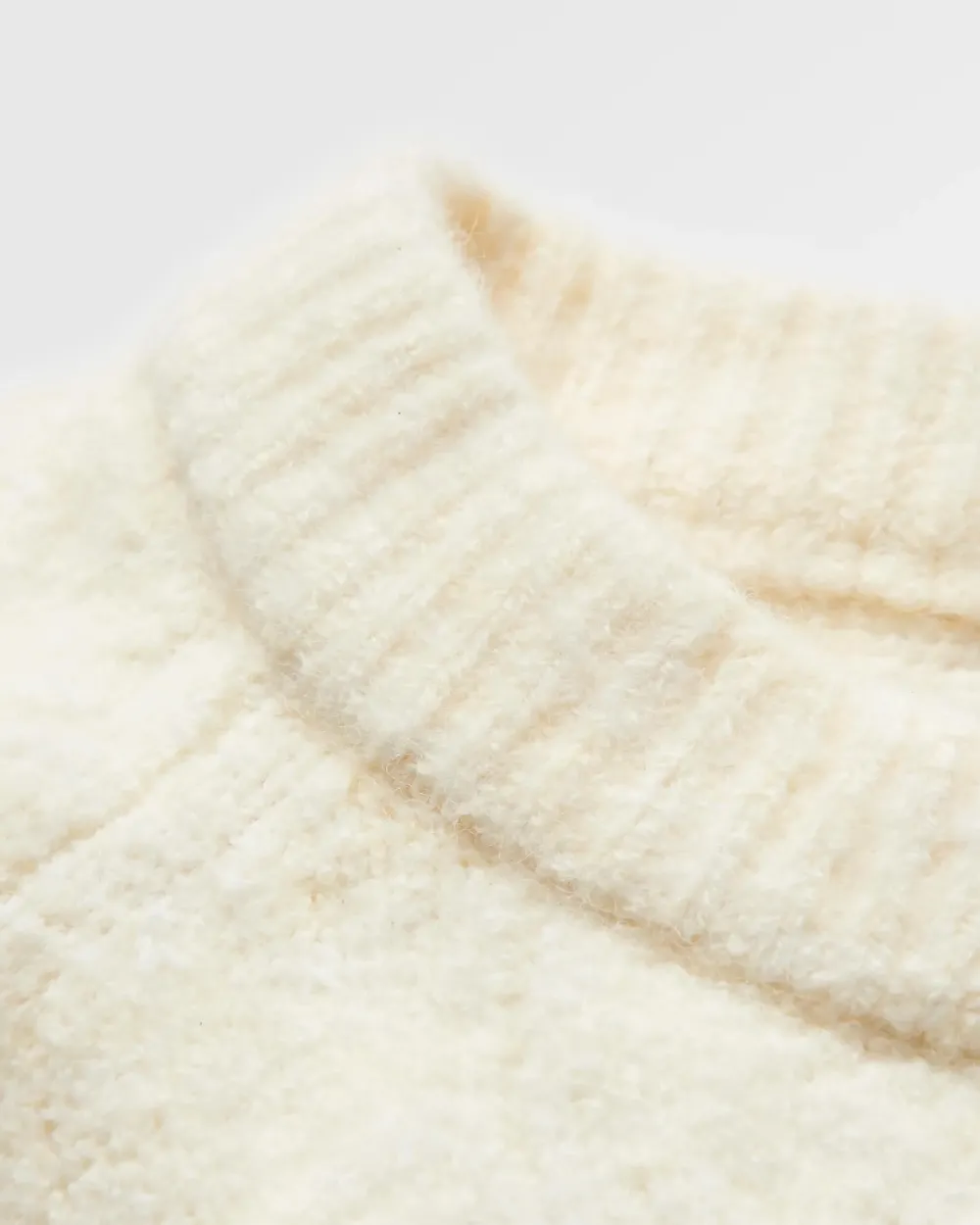 Passenger Knitwear>Harvest Recycled Knitted Jumper Marshmallow