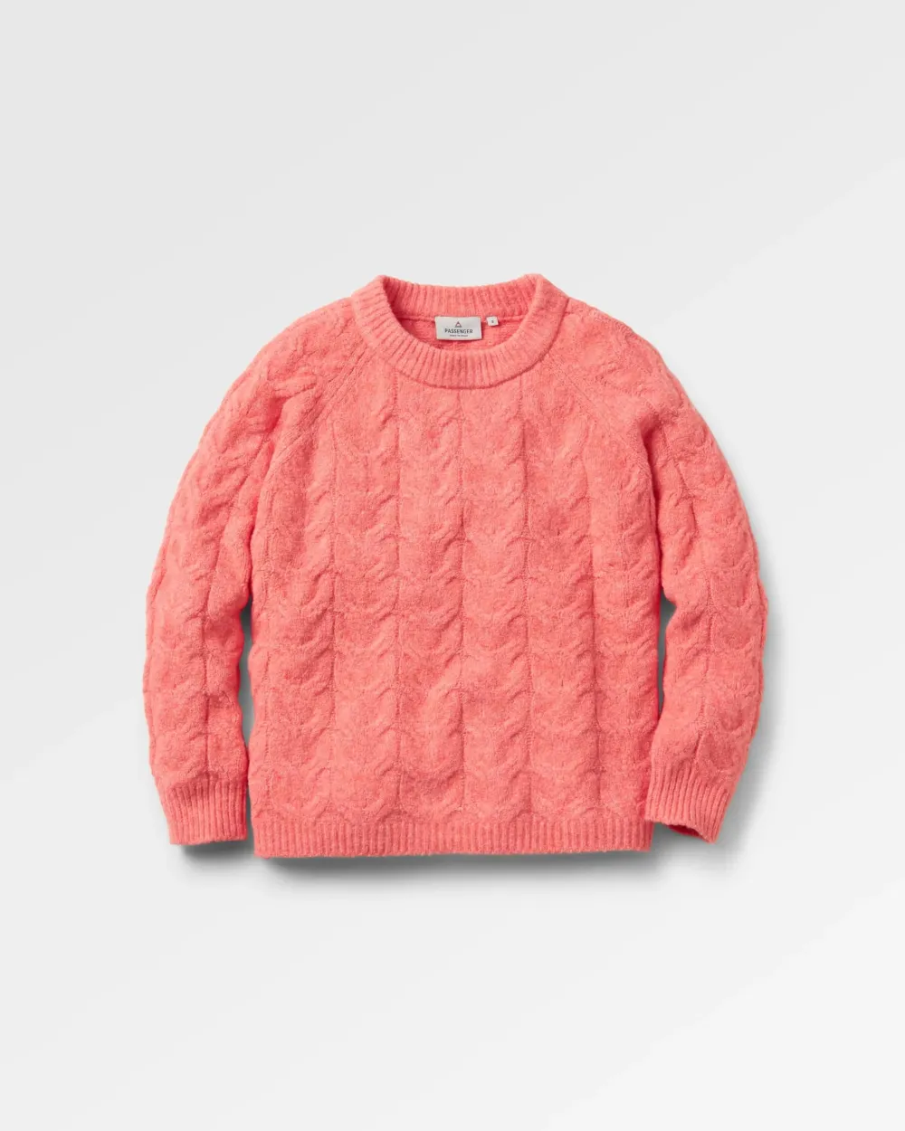 Passenger Knitwear>Harvest Recycled Knitted Jumper Shell Pink