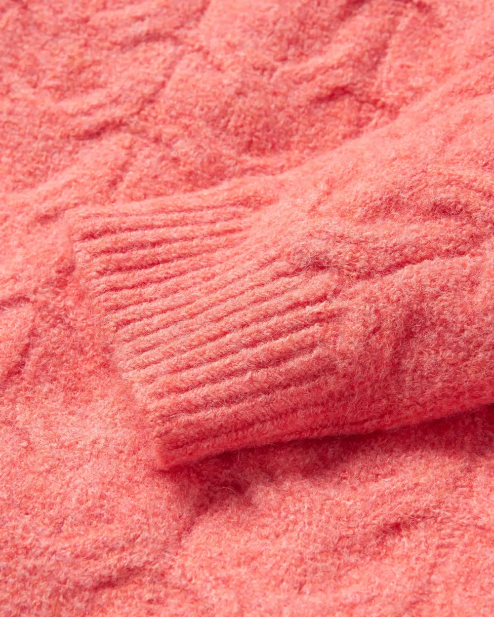 Passenger Knitwear>Harvest Recycled Knitted Jumper Shell Pink