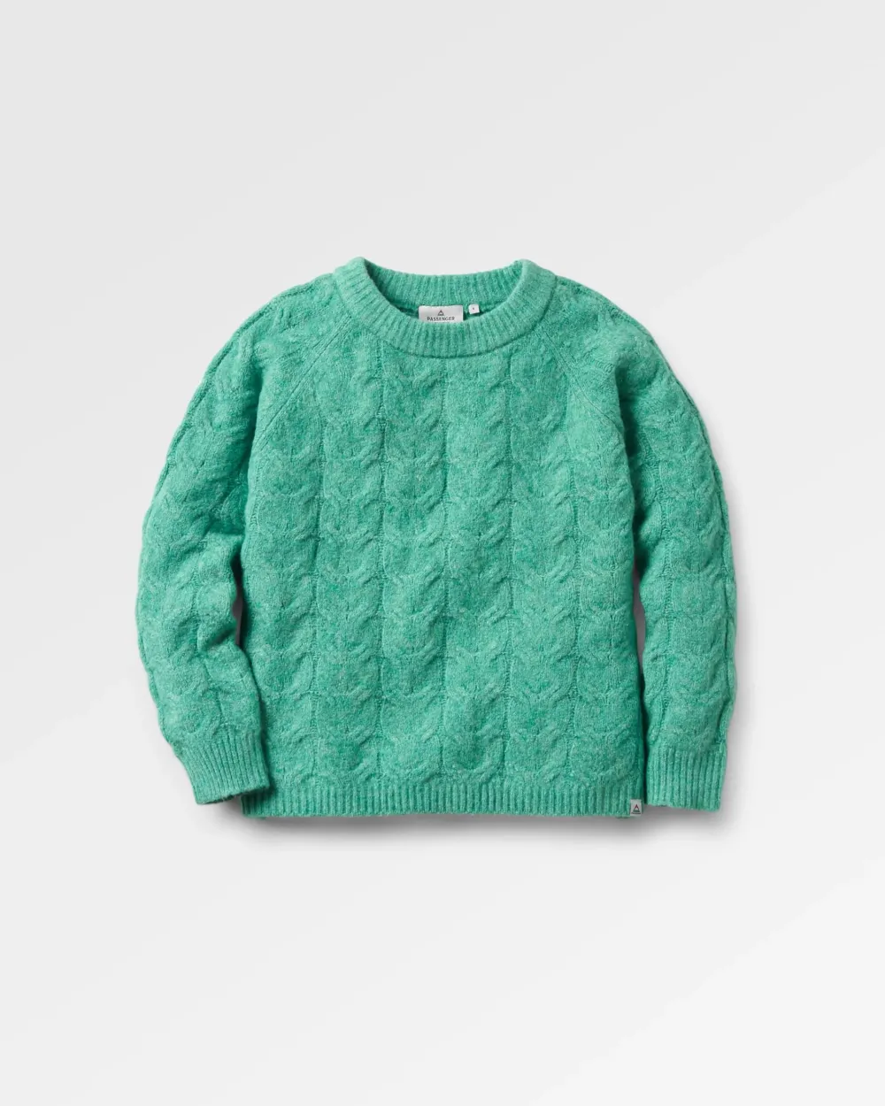 Passenger Knitwear>Harvest Recycled Knitted Jumper Green Spruce