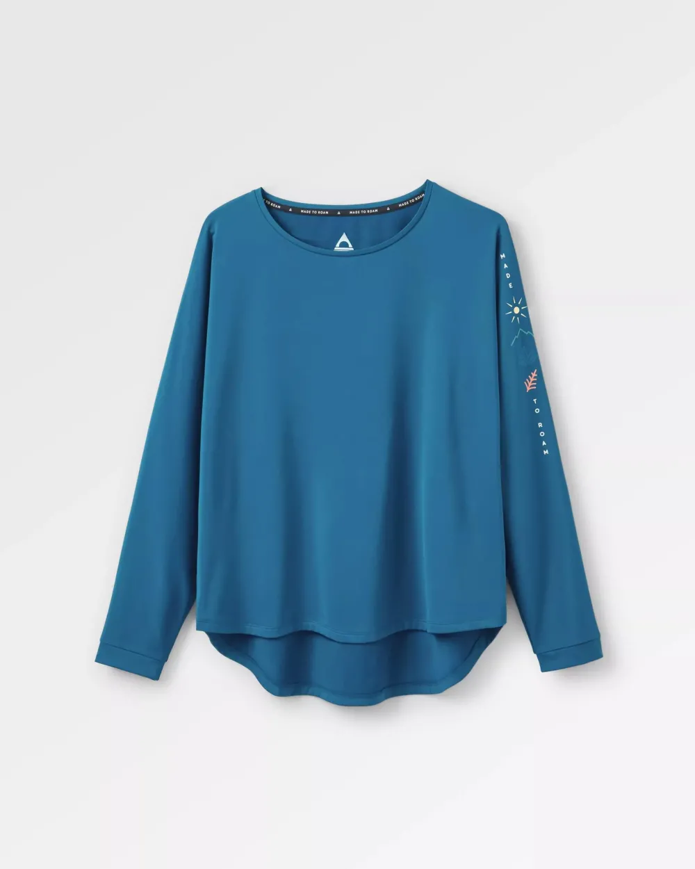 Passenger Tops & T-Shirts|Activewear>Hatha Recycled Active Top Corsair Blue