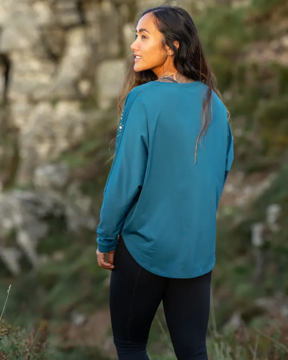 Passenger Tops & T-Shirts|Activewear>Hatha Recycled Active Top Corsair Blue