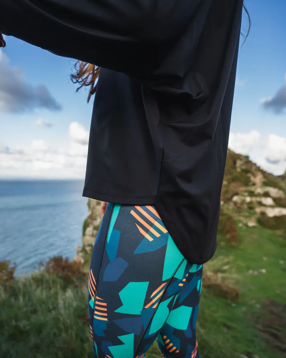 Passenger Tops & T-Shirts|Activewear>Hatha Recycled Active Top Black