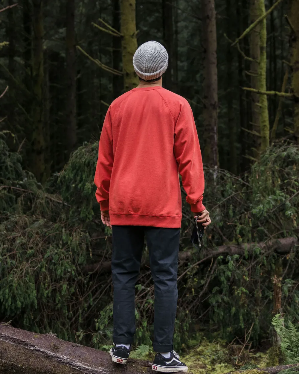 Passenger Hoodies & Sweatshirts|Best Sellers>Heritage Recycled Cotton Sweatshirt Cardinal