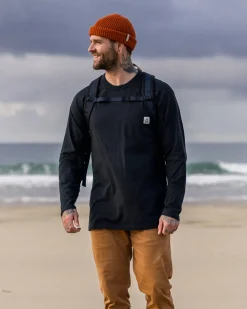 Passenger T-Shirts & Tank Tops|Best Sellers>Heritage Recycled Relaxed Fit LS T-Shirt Black