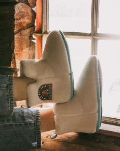 Floris van Bommel Women's Outlet|Women's>Hideaway Hut Slipper Vintage White