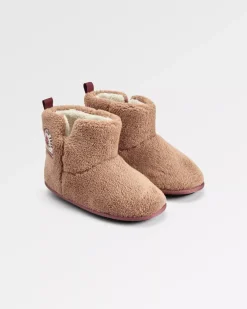 Passenger Winter Accessories|Slippers>Hideaway Hut Slipper Biscuit