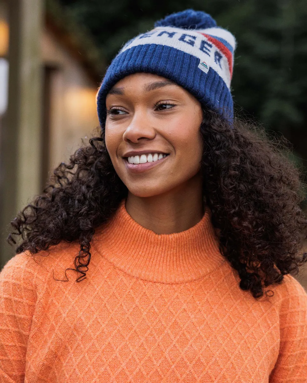 Passenger Knitwear>Hinterland Recycled Knitted Jumper Apricot